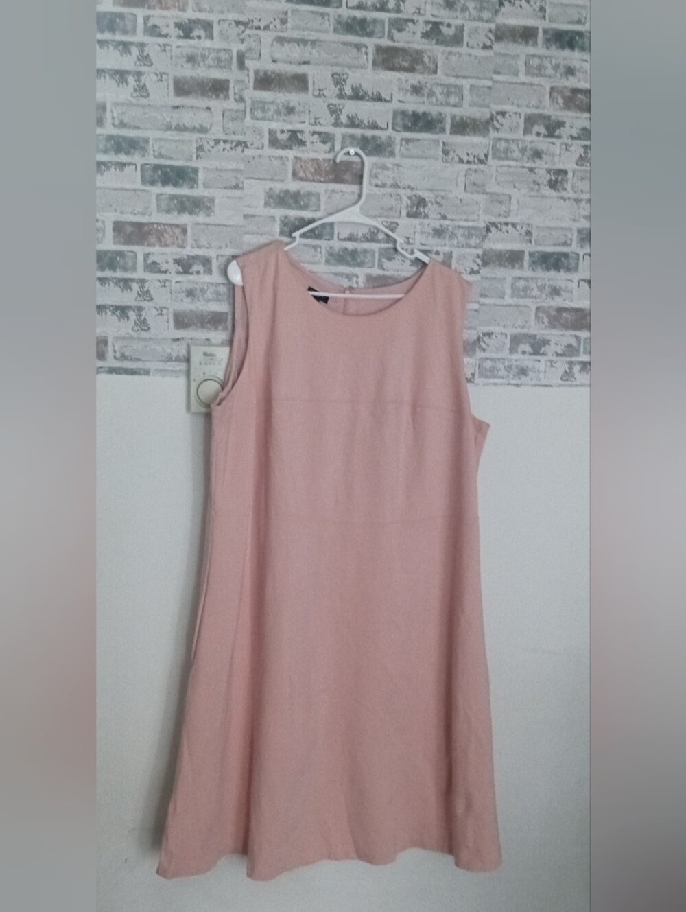 Talbots Woman Light Blush Pink Dress - 18W